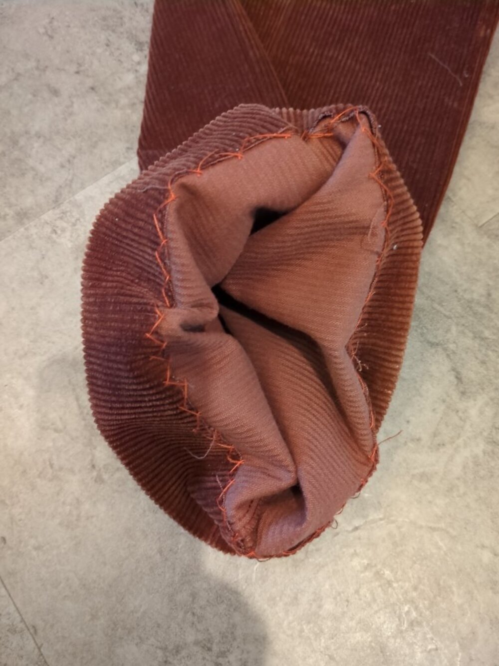 Vintage Country Surburbans Rust Brown Corduroy Pants - Picture 4 of 9
